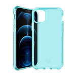 Ốp lưng ITSKINS (France) Spectrum Clear Antimicrobial Drop Safe 3M/10FT for iPhone 12/12 Pro | Light Blue