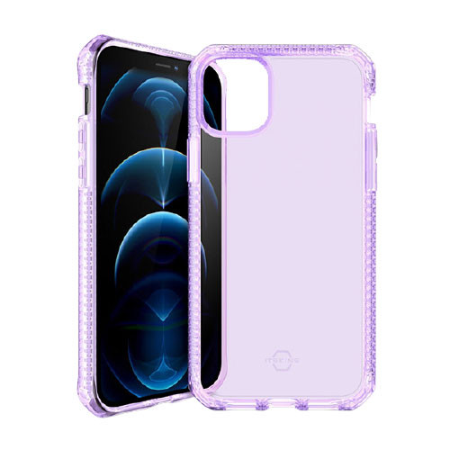 Ốp lưng ITSKINS (France) Spectrum Clear Antimicrobial Drop Safe 3M/10FT for iPhone 12/12 Pro | Light Purple