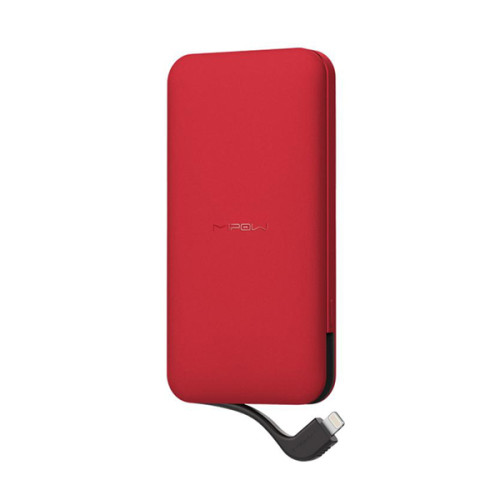 Pin sạc dự phòng Mipow Cube 7000mAh | Red (Chính Hãng)