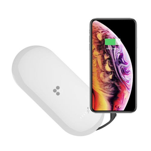 Sạc dự phòng Mipow Power Cube X3 10000 Lightning Cable | White (Chính Hãng)