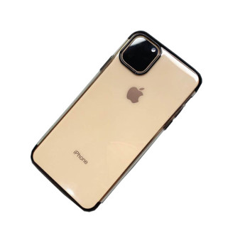 Ốp lưng Sulada dẻo viền màu for iPhone 11 Pro | Black(Chính Hãng)