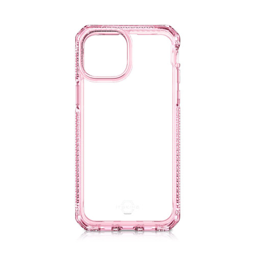 Ốp lưng ITSKINS (France) Hybrid Clear Drop Safe 3M/10FT For iPhone 13 | Light Pink