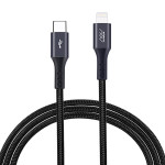 Cáp Innostyle DuraFLEX 18W USB-C to Lightning 1.5M | Black (Chính Hãng)