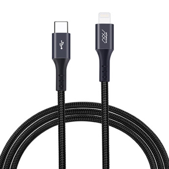 Cáp Innostyle DuraFLEX 18W USB-C to Lightning 1.5M | Black (Chính Hãng)