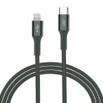 Cáp Innostyle DuraFLEX 18W USB-C to Lightning 1.5M | Midnight Green (Chính Hãng)