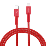 Cáp Innostyle DuraFLEX 18W USB-C to Lightning 1.5M | Red (Chính Hãng)