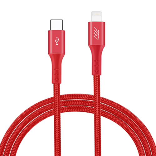 Cáp Innostyle DuraFLEX 18W USB-C to Lightning 1.5M | Red (Chính Hãng)