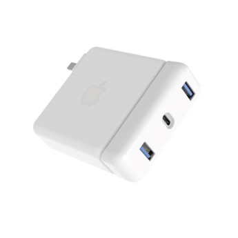 Cổng chuyển sạc HyperDrive USB-C for Macbook 61W Power Adapter (Chính Hãng)