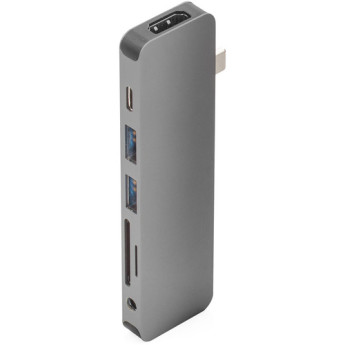 HyperDrive SOLO 7-in-1 USB-C Hub for MacBook, PC & Devices | Gray
