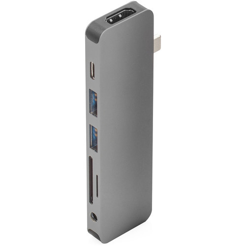 HyperDrive SOLO 7-in-1 USB-C Hub for MacBook, PC & Devices | Gray