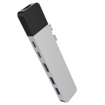 HyperDriver Net 6 In 2 USB-C HUB For MacBook Pro | Silver (Chính Hãng)