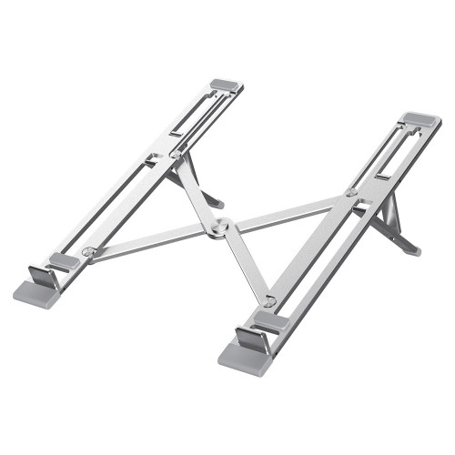 Giá đỡ tản nhiệt HyperStand Folding Alumium for Macbook /Laptop/IPad | Silver (Chính Hãng) (HTU6)