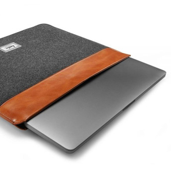 Túi Tomtoc Felt & Pu Leather for Macbook 13'' (Chính Hãng)