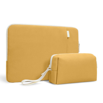 Túi chống sốc Tomtoc Organized Corner Armor + Pouch MacBook Air/Pro 13" | Yellow (Chính Hãng)