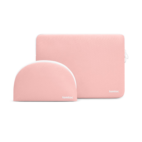 Túi chống sốc Tomtoc Shell Pouch MacBook Air/Pro 13" | Pink (Chính Hãng)