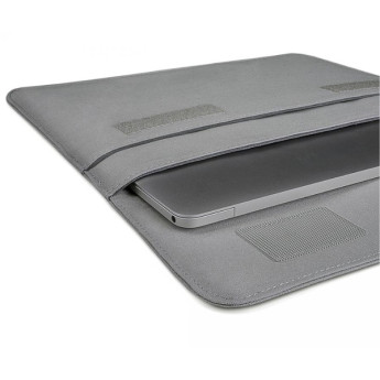 Túi Tomtoc Envelope + Pound MB Pro 13” | Silver (Chính Hãng)