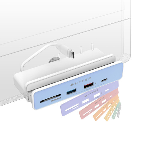 Cổng chuyển Hyperdrive 5-in-1 USB-C Hub for iMac 24" (Chính Hãng)