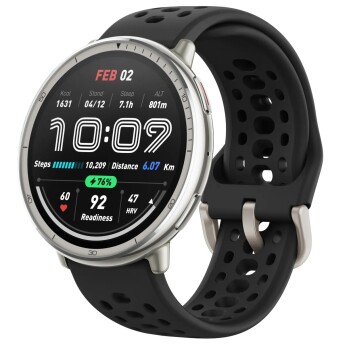 Amazfit Active 2 | Dây Silicone | Black (Chính hãng)