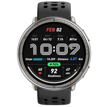 Amazfit Active 2 | Dây Silicone | Black (Chính hãng)