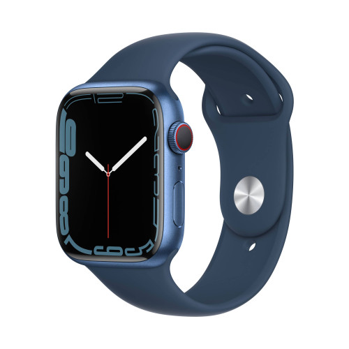 Apple Watch Series 7 | 41mm/GPS + Cellular | Blue Aluminum/Abyss Blue Sport Band (Chính hãng)