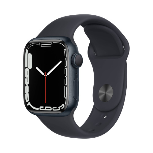 Apple Watch Series 7 | 45mm/GPS | Midnight Aluminum/Midnight Sport Band