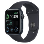 Apple Watch SE 2022 | 44mm/GPS | Midnight Aluminium Case/Midnight Sport Band (Chính hãng)