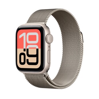 Apple Watch SE 3 | 44mm/GPS | Starlight/ Stainless Steel (Chính hãng)