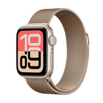 Apple Watch SE 3 | 44mm/GPS | Starlight/ Stainless Steel (Chính hãng)