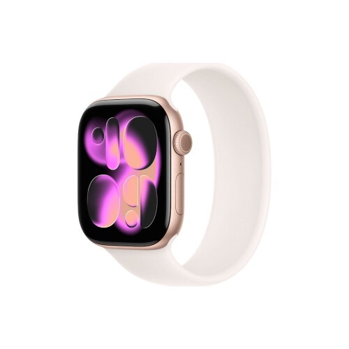 Apple Watch Series 11 | 46mm/GPS | Aluminum Case | Rose Gold/Rubber (Chính hãng)