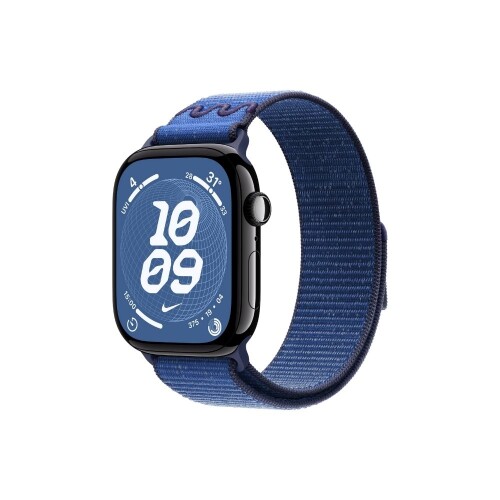 Apple Watch Series 11 | 46mm/GPS | Aluminum Case | Glossy Black/Woven Fabric (Chính hãng)