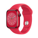 Apple Watch Series 8 | 45mm/GPS | Red Aluminium Case/Red Sport Band