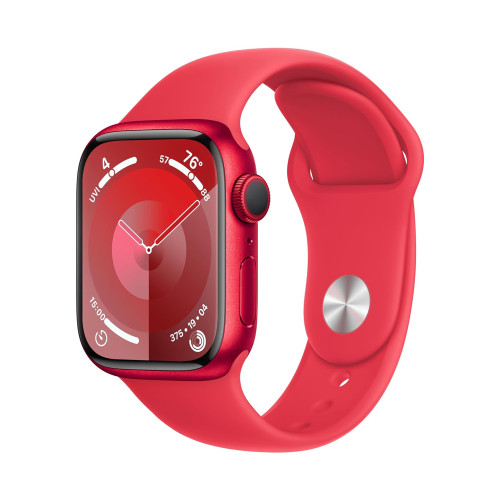 Apple Watch Series 9 | 45mm/GPS + Cellular | Red Aluminum Case/ Red Sport Band | S/M (Chính hãng)