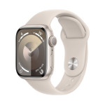 Apple Watch Series 9 | 45mm/GPS | Starlight Aluminum Case/ Starlight Sport Band | S/M (Chính hãng)