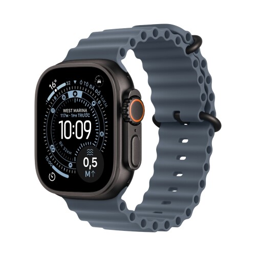 Apple Watch Ultra 3 | 49mm/GPS | Black/Ocean Strap (Chính hãng)