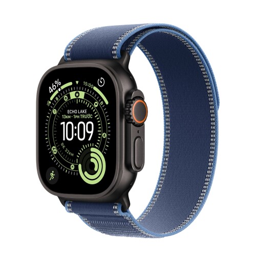 Apple Watch Ultra 3 | 49mm/GPS | Black/Trail Wrap (Chính hãng)
