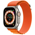 Apple Watch Ultra | 49mm/GPS + Cellular | Titanium Case/Orange Alpine Loop | Medium (Chính hãng)