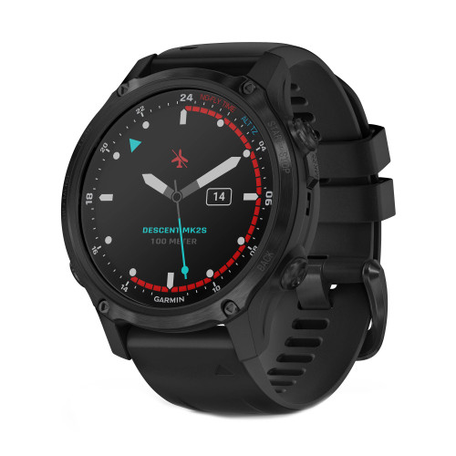 Garmin Descent Mk2S | Black (Chính Hãng)