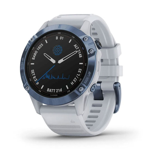 Garmin Fenix 6 Pro Solar | Blue (Chính Hãng)