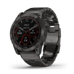Garmin Fenix 7X Sapphire Solar | Carbon Gray/Metal Band (Chính Hãng)