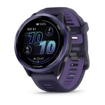 Garmin Forerunner 570 | 47mm | Indigo Aluminium with Translucent Imperial Purple/Indigo Band (Chính hãng)