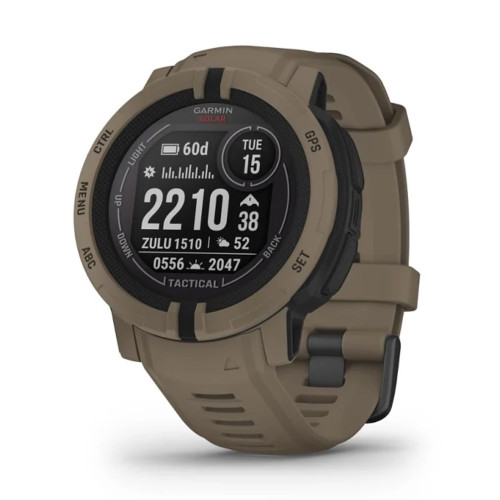 Garmin Instinct 2 Solar Tactical | Coyote Tan (Chính Hãng)
