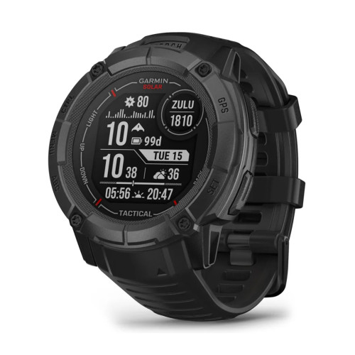 Garmin Instinct 2X Solar Tactical | Black (Chính Hãng)