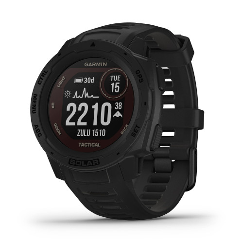 Garmin Instinct Solar Tactical | Black (Chính Hãng)