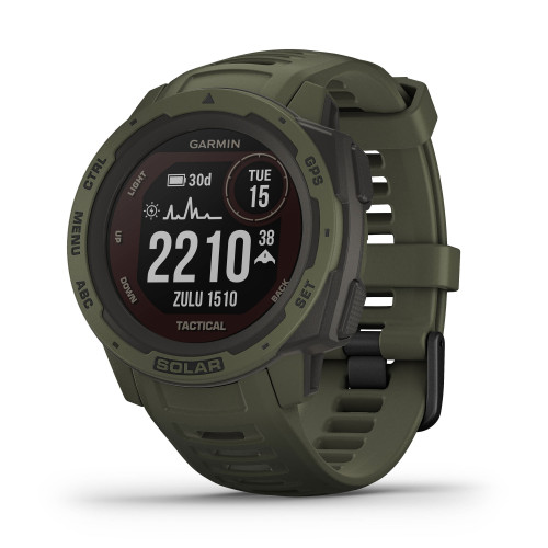 Garmin Instinct Solar Tactical | Moss Green (Chính Hãng)