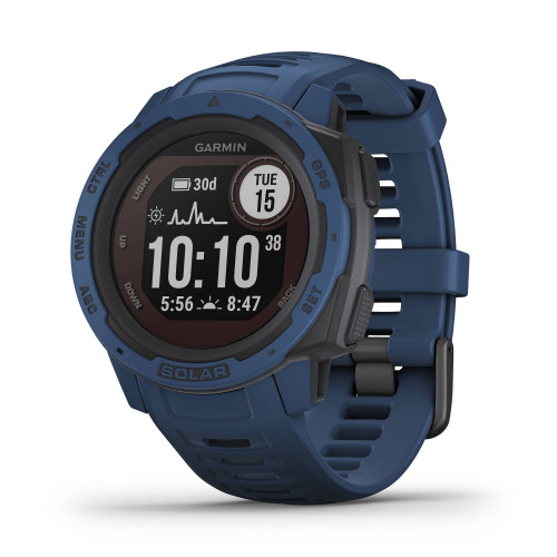 Garmin Instinct Solar | Tidal Blue (Chính Hãng)