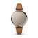 Garmin Lily 2 Classic | Cream Gold/ Tan Leather Band (Chính Hãng)