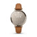 Garmin Lily 2 Classic | Cream Gold/ Tan Leather Band (Chính Hãng)