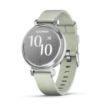 Garmin Lily 2 Classic | Silver/ Sage Gray Nylon Band (Chính Hãng)