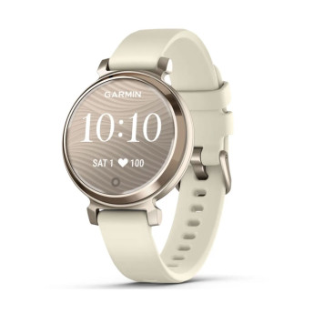 Garmin Lily 2 | Cream Gold/ Coconut Silicone Band (Chính Hãng)