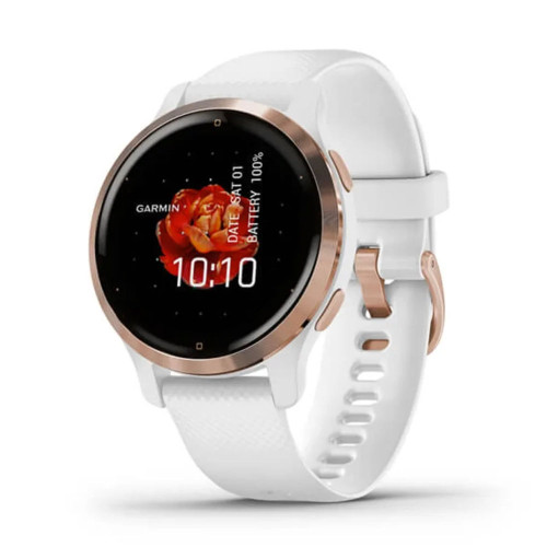 Garmin Venu 2S | 40mm | White Case/Silicone Band (Chính Hãng)